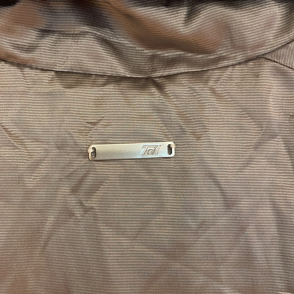 NWT Tail full zip woven performance jacket women’s medium lilac, silver - Picture 12 of 12